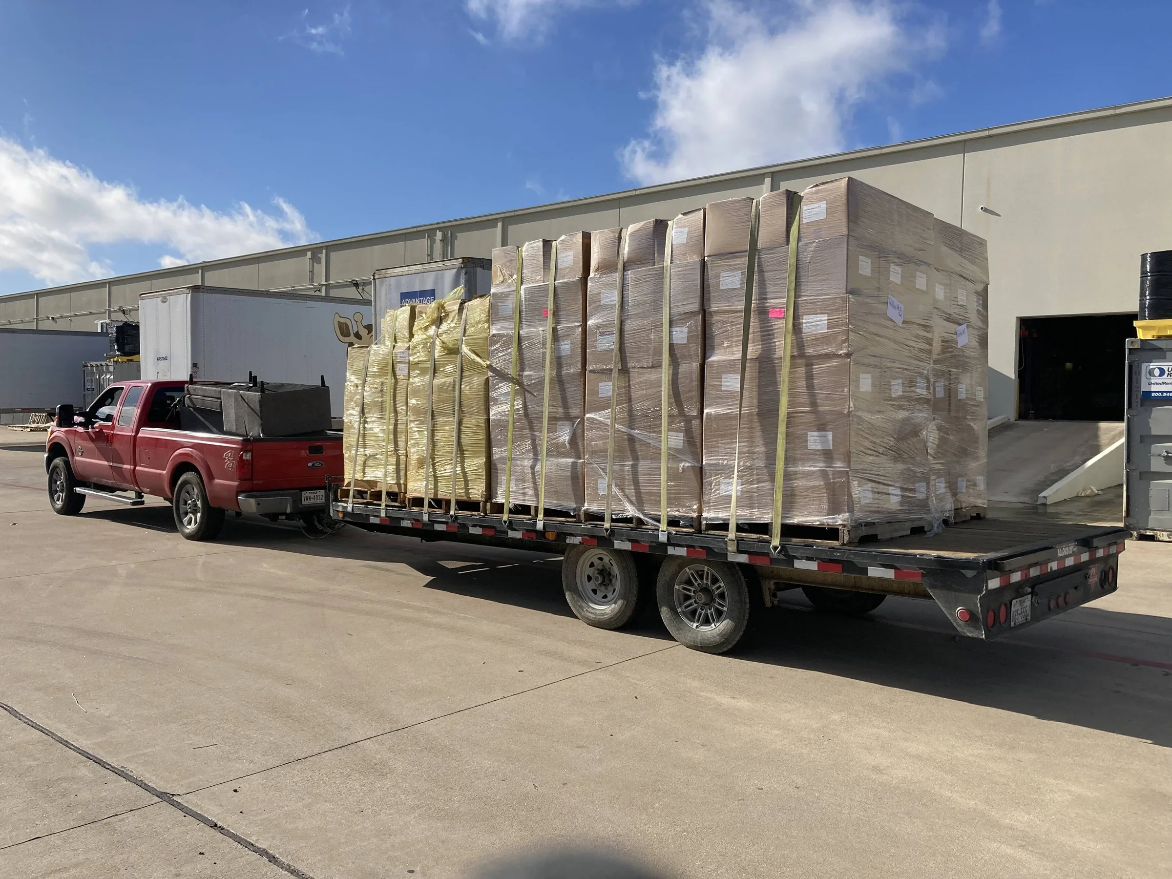 Duke's Junk Recycling truck serving junk removal in Pflugerville, TX — furniture, mattress, appliance, and bulk hauling
